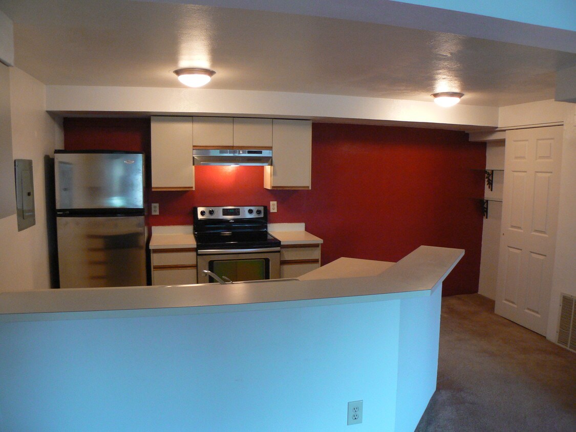 Kitchen from Living area - 70 S Boulder Cir