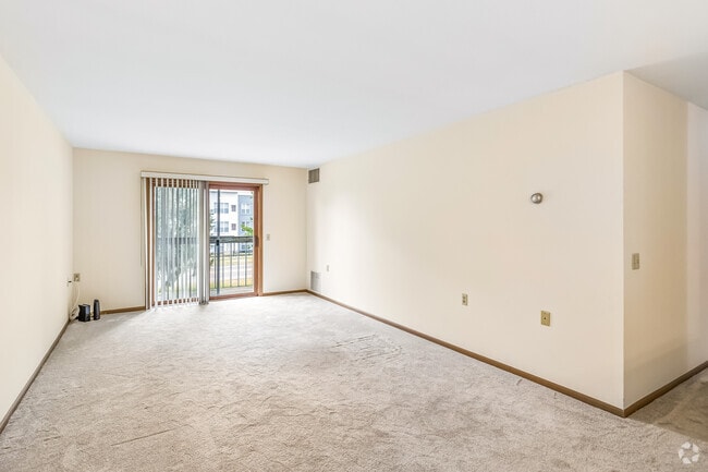2BR, 1BA - 1,000SF - Living Room - Westbriar Senior Apartments