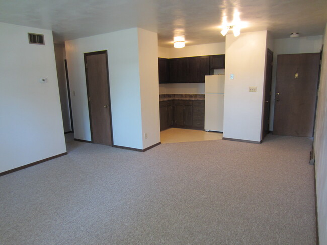 Kitchen/Living Room - Colonial Square Apartments
