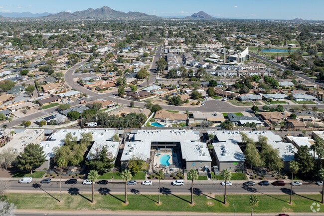 Aerial Photo - Cornell Apartments