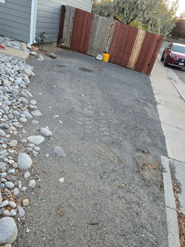 Addl Parking_Drive to RV parking in rear - 8731 Field Way