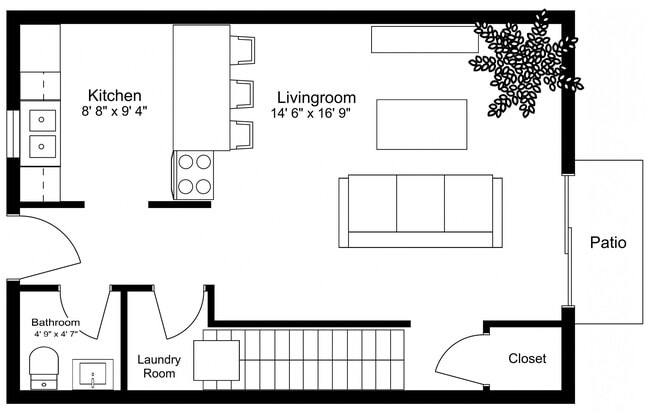 Primer piso - Colonial Apartments