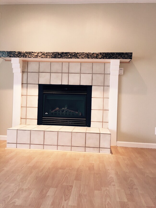 Fireplace in living room - 2827 Monument Blvd