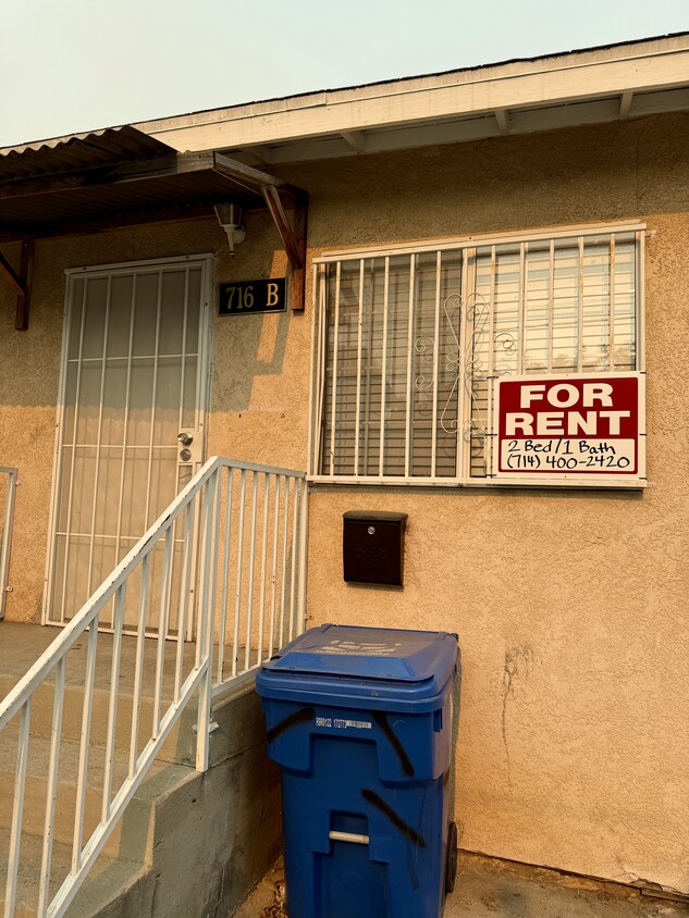 Front Door of 716B - 716 Lagoon Ave