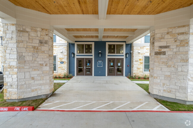 Entrada a la oficina de arrendamiento - Seaside Lodge at Chesapeake Bay