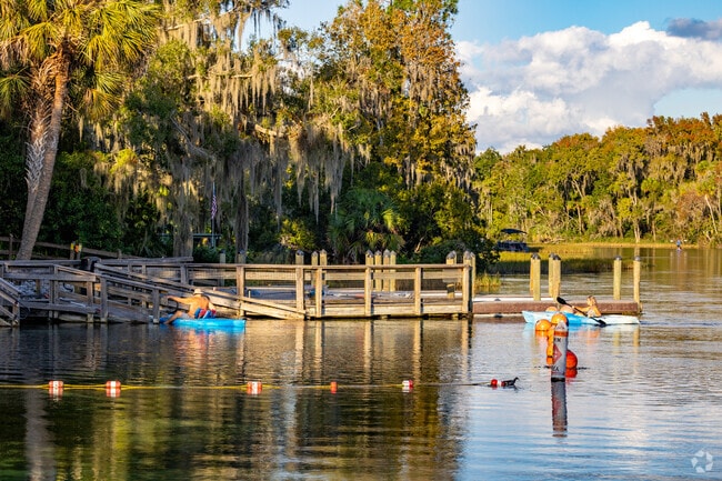 KP Hole Park features a boat ramp, kayak ramp, and perfect access to Rainbow River in Dunnellon.