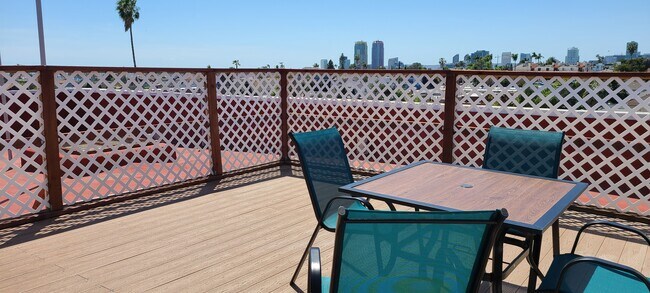 Deck for patio dining - 1133 27th St