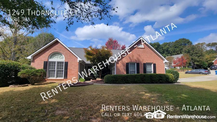 1249 Thorncliff Ct, Lawrenceville, GA 30044 House Rental in