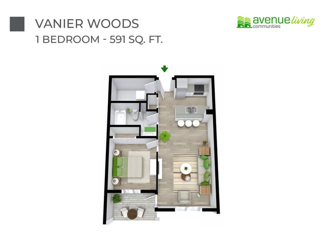 Floorplan - Vanier Woods