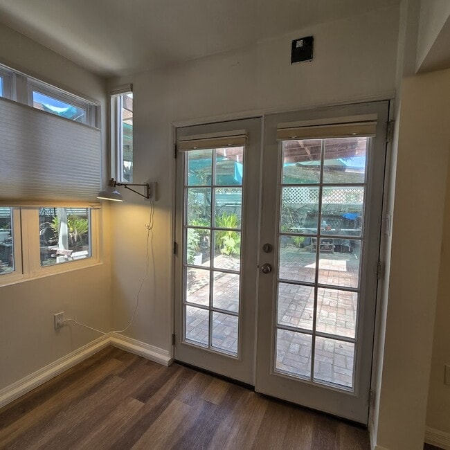 French doors to private patio. - 12514 Westminster Ave