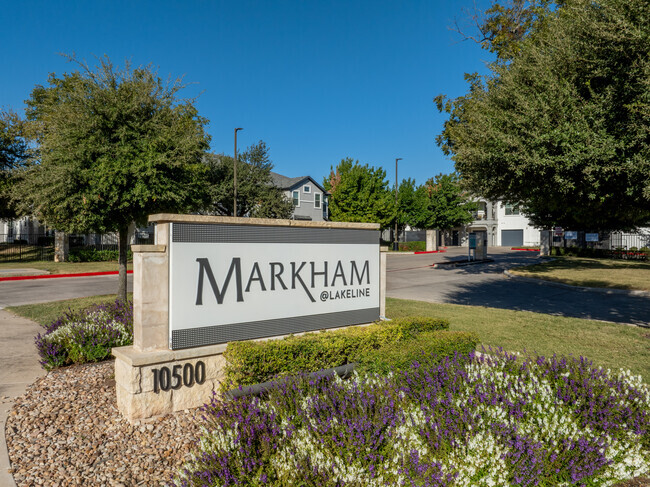 Entrance Sign - Markham At Lakeline