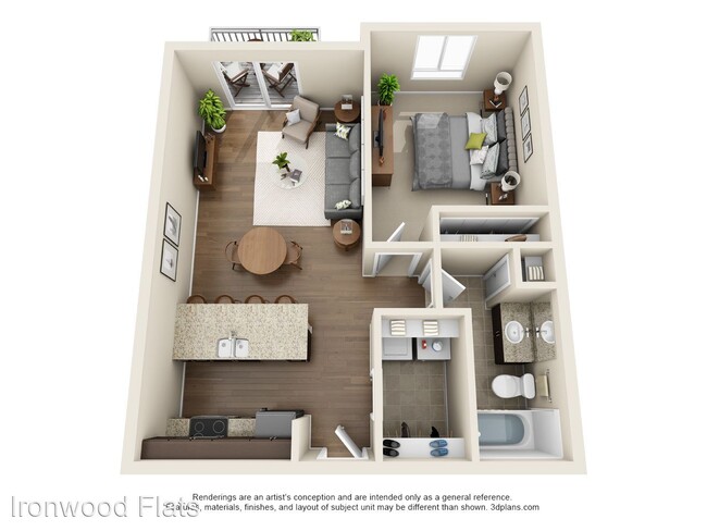 Interior Photo - Ironwood Flats