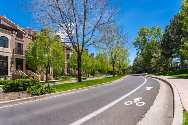 Broadmoor is biker-friendly with bike lines throughout the neighborhood.