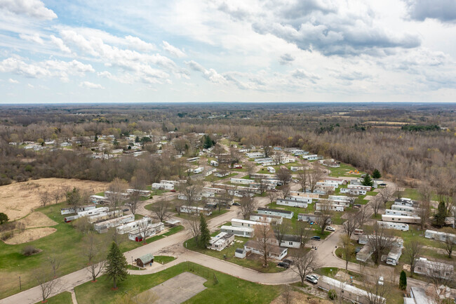 View Looking South East - Mount Morris Mobile Home Park