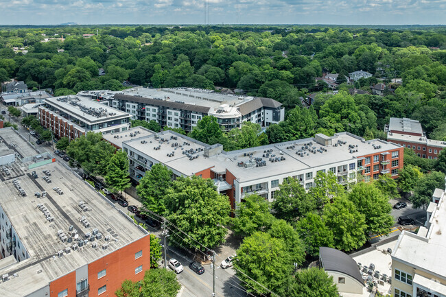 Aerial Photo - Inman Park Village Lofts