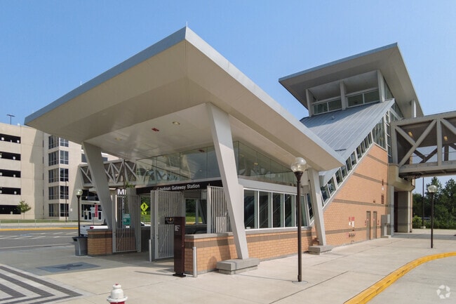Loudoun Gateway Metrorail Station serves as a gateway to the region near Sterling Park.