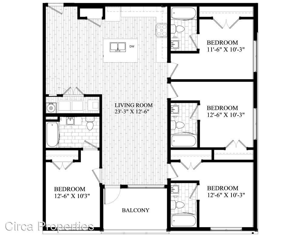 Primary Photo - 4 br, 4 bath Apartment - 219 NW 19th St