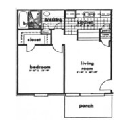 1BR/1BA - KENCO-LaVista