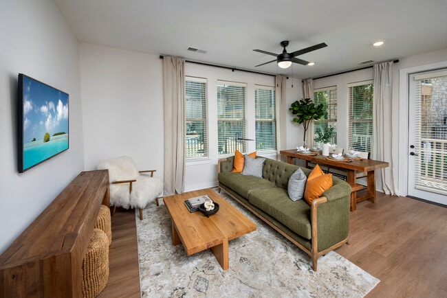 Model Living Room - Town Triangle Crossing
