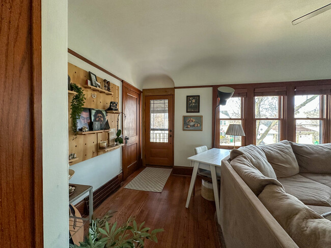 Living Room with Door to Balcony - 1405 E Elmdale Ct