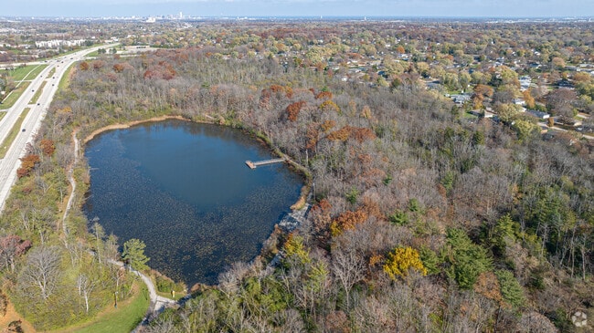 Scout Lake in Greenfield is lovely in every season.