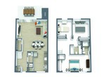 3 Bedroom/2.5Bath/Townhome