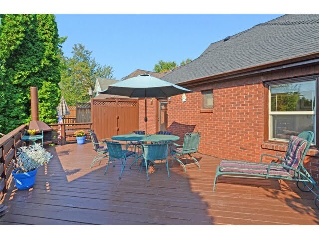 Southern facing back deck - 1523 NE 76th St