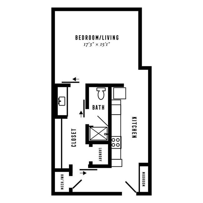 Plano de planta - Novel Midtown (GA)