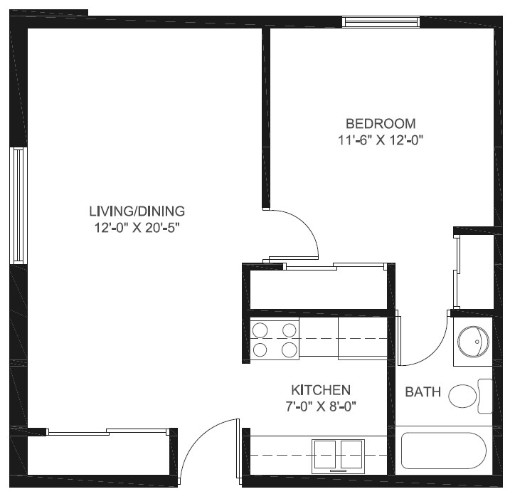 1BR/1BA - 10Eleven