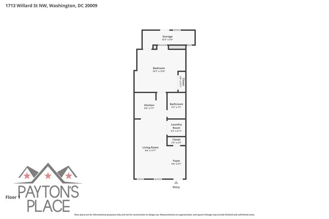 Photo - Renovated English Basement in U St area House