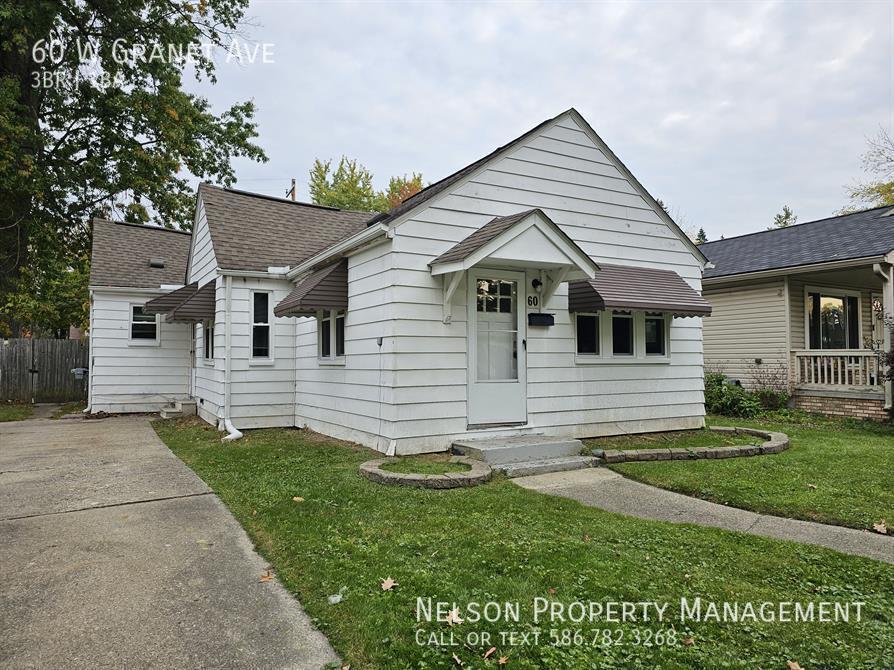 60 W Ave, Hazel Park, MI 48030 House Rental in Hazel Park, MI