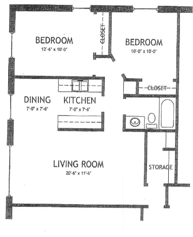 2BR/1BA - 1480 Randolph Ave