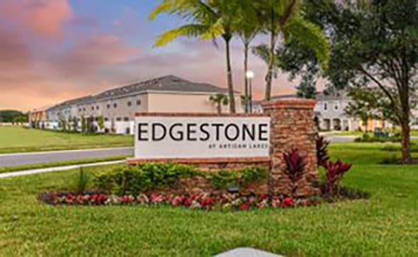 Entance to Edgestone Townhomes - 6111 Fairmont Ln