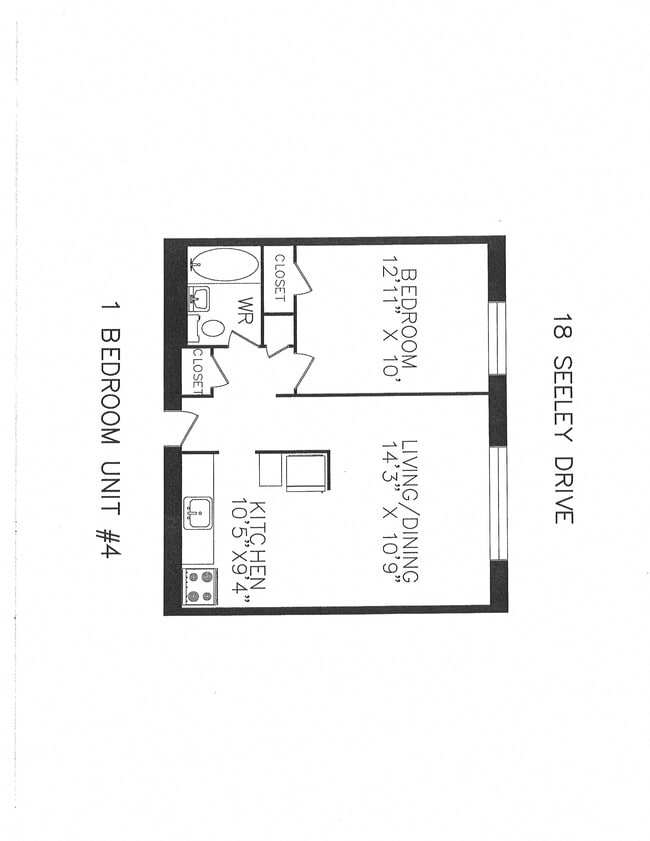 Plan d'étage - 18 Seeley Drive