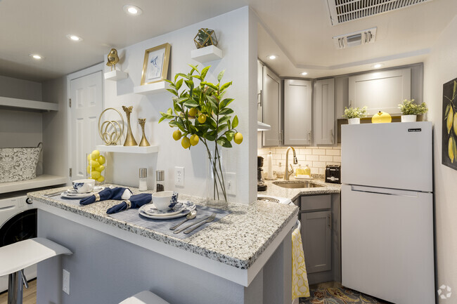 Studio - 350SF - Kitchen - Kinley at Biltmore