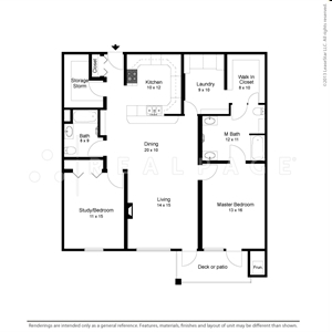 2BR/2BA - Residence 600