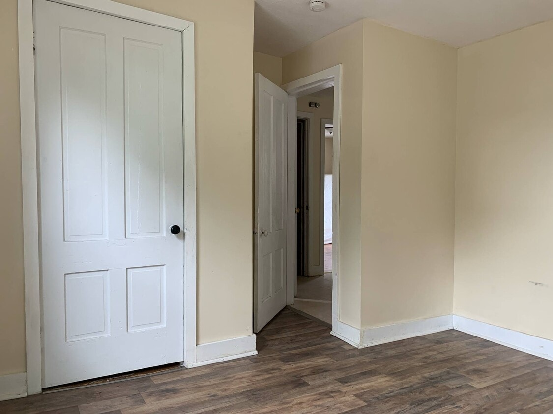 Master Bedroom closet and bedroom exit doorway - 6 Dale St
