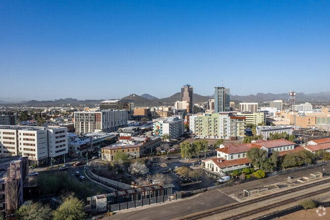 Downtown Tucson is less than a mile from Iron Horse.