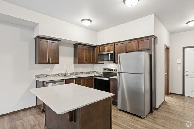1 dormitorio, 1 baño con estudio - 771 pies cuadrados - Cocina - Remington Place Apartments