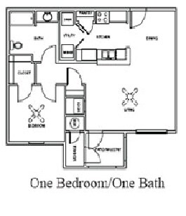 1HAB/1BA - The Bayou District