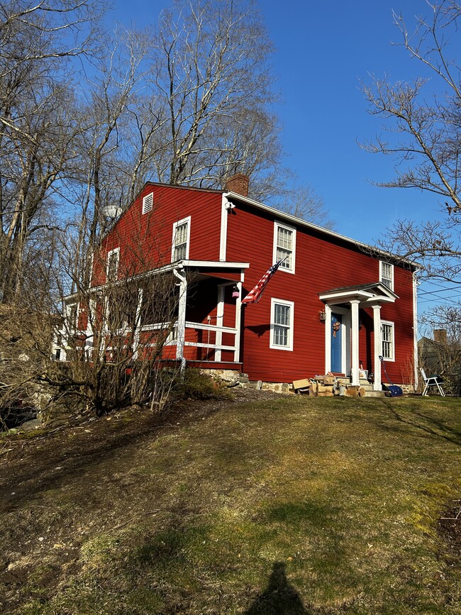 Side porch & yard - 969 Purchase Brook Rd
