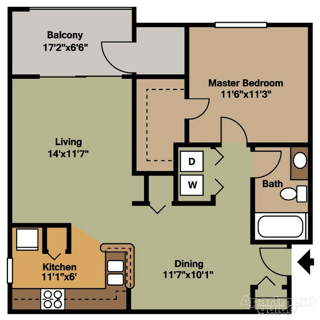 Sandpiper(1Bedroom).jpg - Sunset Lakes