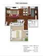 Savanah, 1 Bed x 1 Bath, 680 sqft, Tier 3