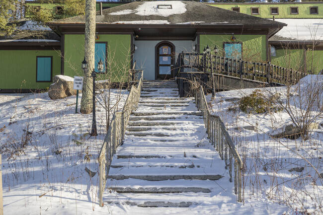 Entrance - Bow Lane Apartments