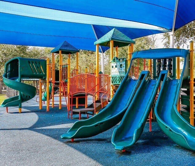 Goldenrod Park features a playground and a fitness center