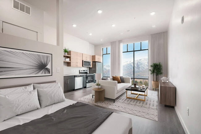 Park Avenue Apartments Studio Model in Sugar House - Park Avenue Apartments