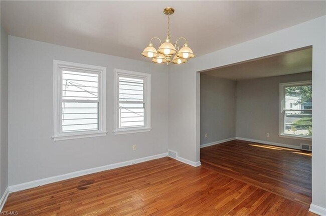 Dining and Living Room - 1408 Sheffield Rd