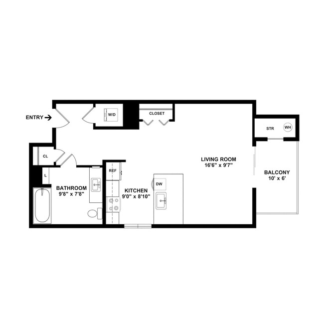 Floorplan - Calm at Eastern