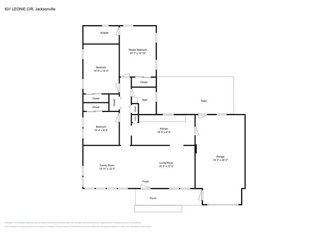 Foto del edificio - Beautiful 3 Beds 2 Baths Home in Jacksonville