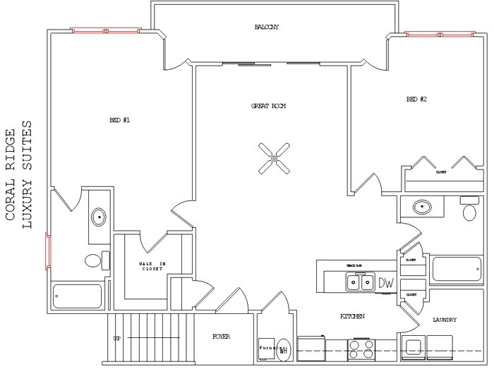 Suites de lujo - Coral Ridge Apartments